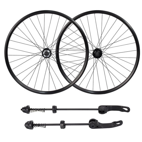 iMeshbean Aluminum Alloy Dual Disc Mountain Bike Wheels 27.5 x1.5-2.4 Inch, Bike Wheel Set
