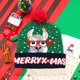 thumbnail image 5 of Adornos navideños, adornos navideños, regalos navideños, gorro navideño LED de moda invernal, gorro de Papá Noel con bolas de pelo, gorro de punto, gorro de lana cálido con protección para los oídos,, 5 of 6