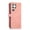 Pink, variant on Crossbody Wallet Case for Samsung Galaxy S22 Ultra, Shoulder Strap Lanyard Luxury PU Leather Zipper Pocket Flip Folio Cover with Card Slots Holder Magnetic Clasp Kickstand Phone Case, Pink