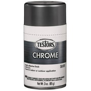 Testor Corp. Testors Craft 3oz Chrome Spray - Silver TES352617 Plastics Paint Enamels
