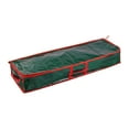 thumbnail image 3 of Lipstore Gift Wrap Organizer Bag Wrapping Paper Storage Container for Xmas Decorations Green, 3 of 8