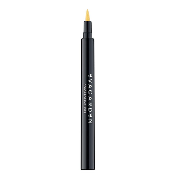 Delineador de ojos Color Pop - 04 Blazing Yellow de Evagarden para mujer - 1 pieza de delineador de ojos
