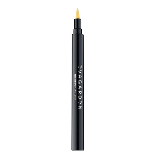 Delineador de ojos Color Pop - 04 Blazing Yellow de Evagarden para mujer - 1 pieza de delineador de ojos