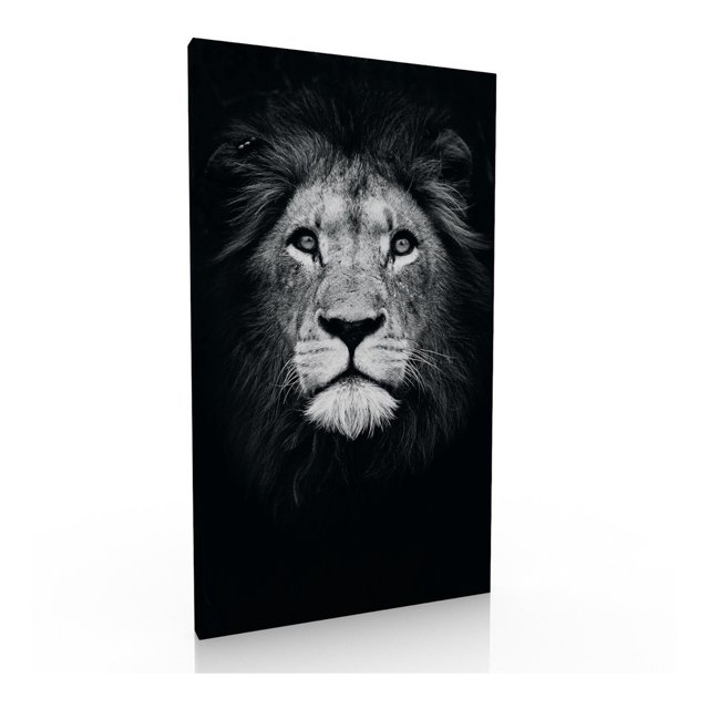Cuadro sublimado en tela Ideas Creativas Cuadro Decorativo para Comedor Sala o Recámara Rey Leon 120 cm x 80 cm