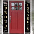 thumbnail image 1 of Graduation Party Couplet Banner Graduate Photo Background Graduation Season, 1 of 3