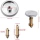 thumbnail image 2 of Desagüe Emergente Para Baño - Desagüe Para Bañera De Masaje, Jacuzzi, Latón Macizo Cromado - 43 Mm Kuyhfg Bienvenido a Kuyhfg, 2 of 4