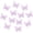 Purple, variant on 12Pcs Black Butterfly Hair Clips, Cute Lace Embroidery Flower Butterfly Hair Bow for Women Girls Fairy Butterfly Hair Pins Hair Accessories Halloween Christmas Party Decor (Black)