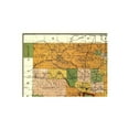 thumbnail image 3 of Historic State Map - Oklahoma Indian Territory - Rand McNally 1892 - 23 x 30.59 - Vintage Wall Art, 3 of 5