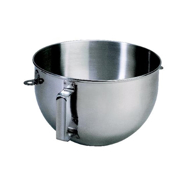 Cuenco batidor KitchenAid de acero inoxidable pulido de 5 litros