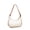 Beige, variant on KXF Women Leather Underarm Bag Crescent Shoulder Handbag Saddle Bag Chic Purse Satchel Purse