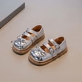 thumbnail image 6 of Bxsruta Girls' Patent Leather Mary Jane Shoes with Bow, Soft Sole Low Heel for Spring and Summer, 6 of 8
