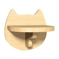 thumbnail image 1 of Estante de escalada para gatos, muebles para gatos, perchas de madera montadas en la pared, estantes para gatos, estante duradero para gatos para, 1 of 8