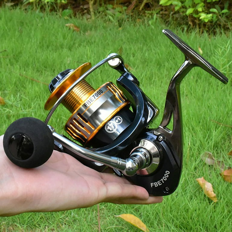 SPRING PARK Metal Spinning Reel Lightweight Smooth Reel 19BB Conventional  Reel for Freshwater Saltwater Fishing,Right or Left Handed Interchangeable  Spinning Fishing Reel 