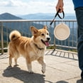thumbnail image 4 of Cififendec Collapsible Slow Feeder Pet Bowl, 5.7", Portable Silicone Travel Water Food Dish with Carabiner for Dog Cat Outdoor Walking Hiking Use, 4 of 5