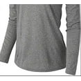 thumbnail image 3 of Nike Women's Legend L/S T SP20 TOP - Carbon Heather/Carbon Heather/Black, 3 of 3