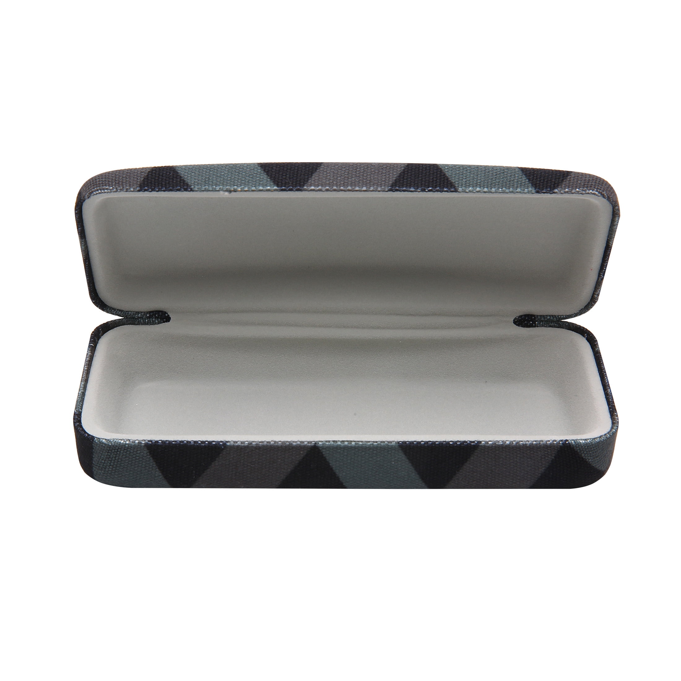 (2 pack) M+ Unisex Portable Geometric Hardshell Case for Eyewear Protection