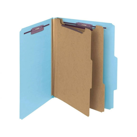 Smead Pressguard® Classification File Folder With Safeshield® Fastener