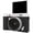 Black, variant on YIGSECU Super Portable Digital Camera 300g Lightweight 64MP Sensors 180 Degree Screen for Photography