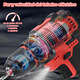 thumbnail image 5 of "Atverce Kit De Sin Escobillas Atornillador De Impacto Y Taladro Belug, Color Negro rojo ", 5 of 5
