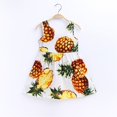thumbnail image 1 of Vestidos sin mangas con estampado de flores para niñas de 1 a 7 años, ropa para niños, vestido de princesa de verano, vestido de desfile de baile de fiesta para niños, atuendo Tan Jianjun  unisex, 1 of 2