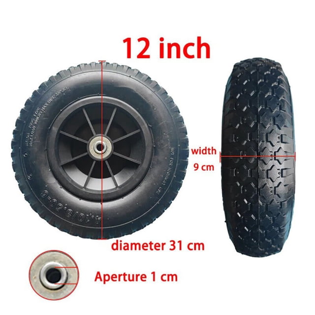 For Baby Three-Wheeled Motorcycle Electric Car Tire Pneumatic Wheel Gift Rubber Wear-Resistant Electric Vehicle Tire