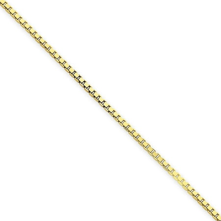 Primal Gold 14 Karat Yellow Gold 1.5mm Box Chain