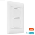 thumbnail image 1 of Apagador Inteligente De Pared Wifi 2 botones Alexa/Google/Tuya A20 Duosmart, 1 of 6