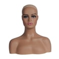 thumbnail image 3 of Cabeza de maniquí calva femenina Yuyangstore soporte de exhibición de pelucas, 3 of 8