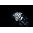 thumbnail image 4 of HeartsAndYou 2ct Marquise Cut Moissanite Engagement Ring for Women 18k White Gold over Silver Double Halo, 4 of 7