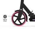 Jetson Helix 8 and older Lightup Folding Kids Kick Scooter, Pink