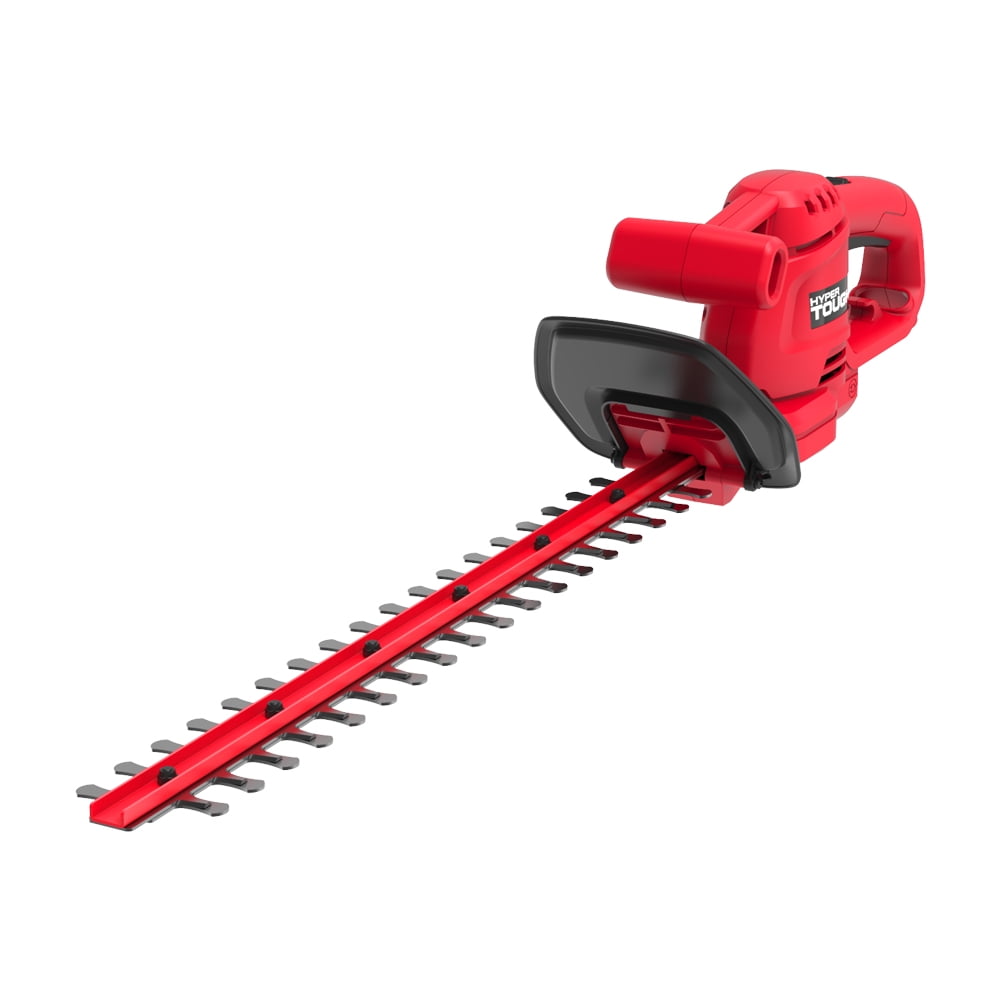 Hyper Tough 3.7 Amp Electric 20 inch Hedge Trimmer HT10-401-002-02 (Red)