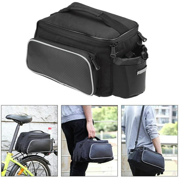 DTOWER Nylon Bicycle Saddle Bag Reflective Strap Water Bottles Tire