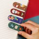 thumbnail image 3 of Marcapáginas magnético de Feliz Navidad, marcadores de página magnéticos, Clip de página de Navidad plegable, lindas marcas de libros para niños, papelería para estudiantes, 3 of 5
