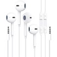 thumbnail image 1 of Auriculares AVIWIS con certificación Apple MFi con micrófono, paquete de 2, 1 of 7