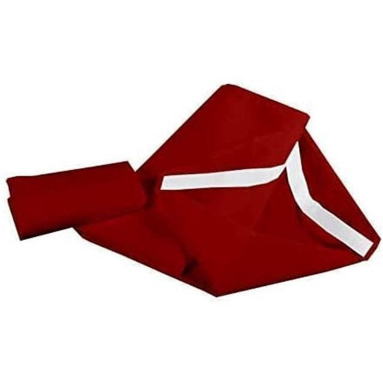 Preschool Cot Sheets Toddler Daycare/Pre-School Cot Sheet Corner Elastic Loops Cot Bed Fitted Sheet/Children's Naptime Cot Sheet- Burgundy Solid- 23" W X 55" L - Pack of 12