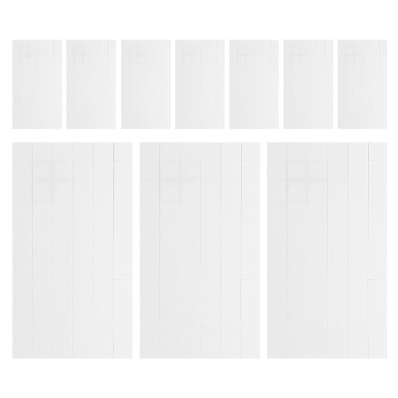 Miangastore Mousse Adhésive Fixante Carrés Blanc 660Lot de 5.2x2.8x0.04 Po