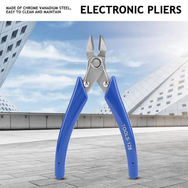Dioche Diagonal Cutting ,Mini Electronic Diagonal Cutting Nippers Wire Cable Cutters Repair Tools, Diagonal Cutting Nippers