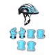 thumbnail image 5 of Casco de bicicleta para niños Juego de cascos con muñequera de , casco de patinaje portátil portátil cómodo y cómodo para deportes al aire, 5 of 8