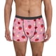 thumbnail image 1 of Fotbe Strawberry and Ladybugs Calzoncillos Tipo Boxer con Bolsa de Soporte Total para Hombre, X-Temp Fresco, Transpirable y de Secado Rápido-X-Large, 1 of 5