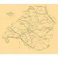 thumbnail image 2 of Lake 29x26 White Modern Wood Framed Museum Art Print Titled - Newberry County South Carolina - Lake 1887, 2 of 4