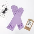 thumbnail image 2 of Generic Girl Princess Gloves Girls' Bowknot Gloves 1 Pair Of Soft Breathable Bow Gloves For Stage Performances Parties And Special Events Perfect Accessory For Little Fashionistas, 2 of 5