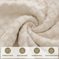 thumbnail image 7 of PiccoCasa Soft Thick Absorbent Jacquard Cotton Bath Towels, 27"x54", Mixed Color, 2PCS, 7 of 7