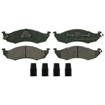 Wagner QuickStop ZD576 Ceramic Disc Brake Pad Set Fits select: 1993-2002 NISSAN QUEST, 1993-2002 MERCURY VILLAGER