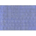 thumbnail image 1 of Ahgly Company Indoor Rectangle Solid Blue Modern Area Rugs, 5' x 7', 1 of 4