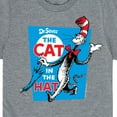 thumbnail image 3 of Dr. Seuss - The Cat In The Hat Book Cover - Toddler And Youth Short Sleeve Graphic T-Shirt, 3 of 6