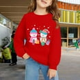 thumbnail image 2 of THJRPQJFD Christmas Graphic Tees Cute Tops for Teen Girls Cute Y2k New Born Clothes Baby Boy Girl Clothes Size 8 7 Year Old Girl 2t Boy Clothes, Red 3-4 Years, 2 of 6