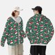 thumbnail image 4 of Fotbe Santa Hat Joy Green Festive Chaqueta con Protección Solar UPF 50+ para Hombre y Mujer, Camisa con Capucha y Bolsillos-Medium, 4 of 7