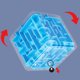 thumbnail image 5 of Laberinto 3D cubo mágico cubo de rompecabezas de seis caras transparente bola rodante (azul) Likrtyny juguetes de los niños, 5 of 9