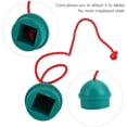 thumbnail image 3 of Jinsinto 4 PCS Billiard Chalk Holder, Green Rubber Pool Table Chalk Container Hat Accessory for Pool Table Pool Cue Stick Club, 3 of 5