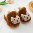 thumbnail image 6 of Toddler Infant Fluffy Slipper Winter Crib Shoes First Walker Indoor Bedroom Shoes Cute Cartoon House Slippers Boys Girls Soft Anti-slip Sole Shoes,0-18M, 6 of 8